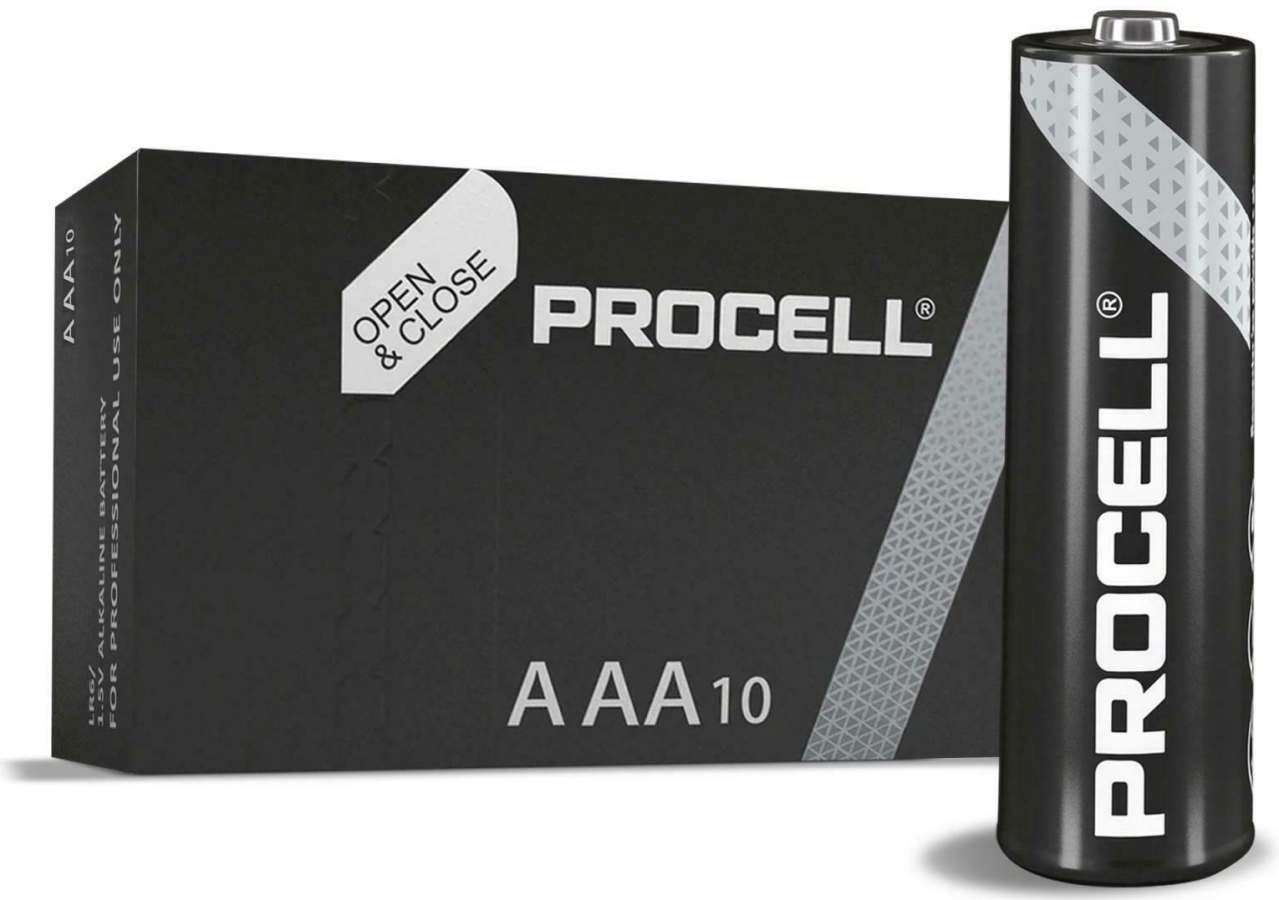 Baterijas Duracell Procell Constant AAA 10 pack (5000394149199)