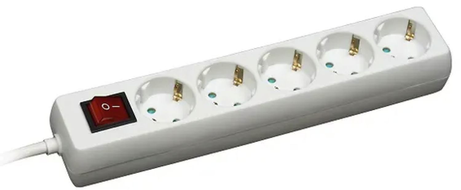 Pagarinātājs Bellight 5 sockets 3m White (5901854565620)