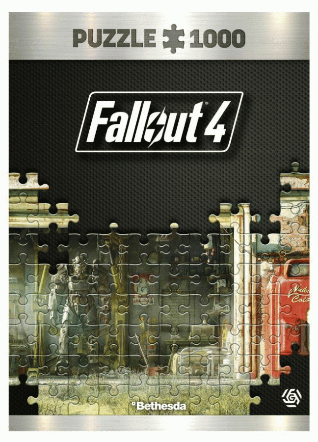 Puzle Good Loot Premium Puzzle Fallout 4 Garage (1000 pieces) (5908305231509)