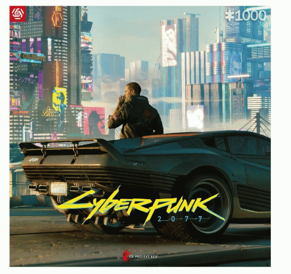 Puzle Good Loot Gaming Puzzle: Cyberpunk 2077 Mercenary on the Rise (1000 pieces) (5908305240341)