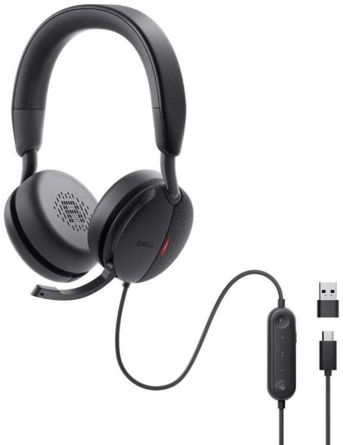 Austiņas Dell WH5024 Black (520-BBGQ)