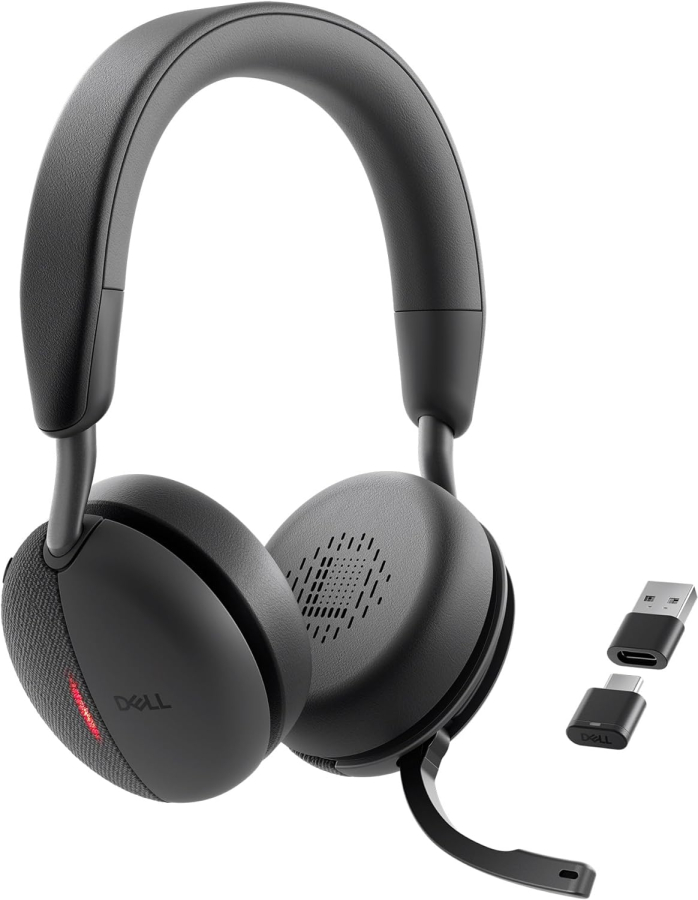 Austiņas Dell WH5024 Wireless ANC Black (520-BBGM)