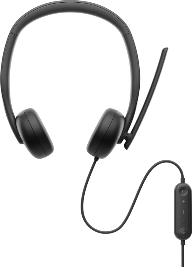 Austiņas Dell WH3024 Black (520-BBDH)