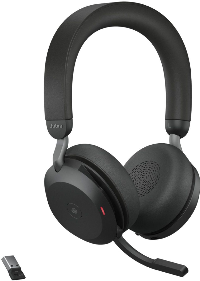 Headphones Jabra Evolve2 75 USB-A MS Teams Black (27599-999-999)