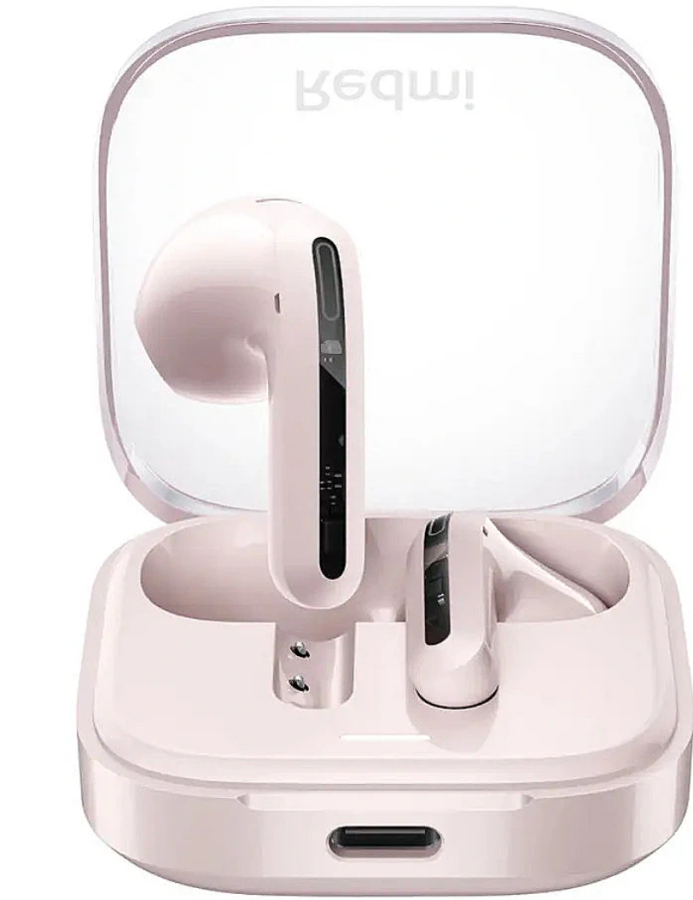 Austiņas Xiaomi Redmi Buds 6 Active Transparent powder (BHR8395GL)