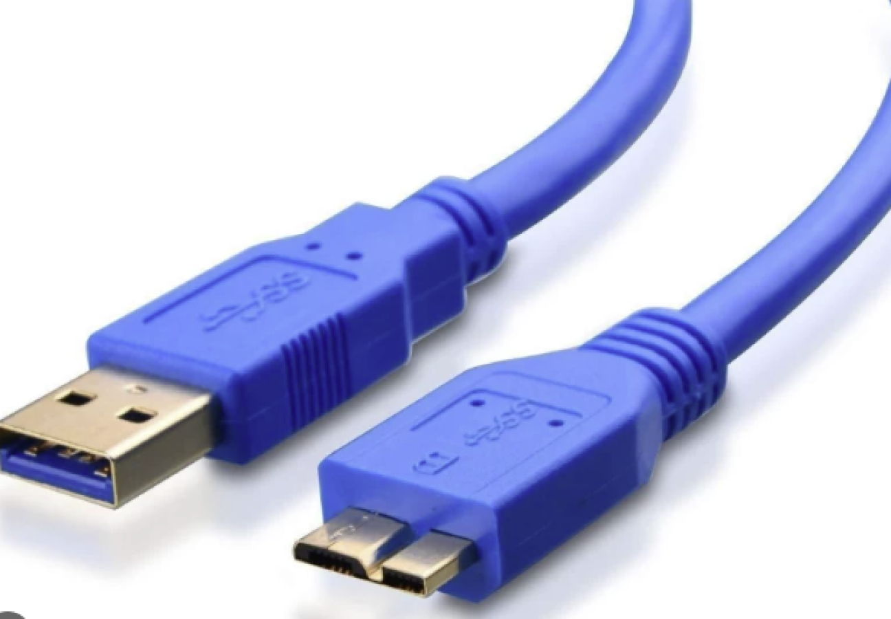Cable Brackton USB-A Male - USB Micro B Male 0.5m Blue (US3-AMB-0050.U)