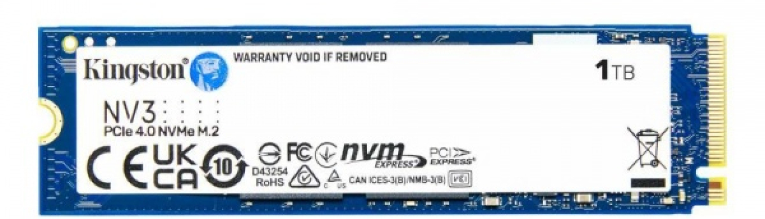 Cietais disks Kingston NV3 1TB (SNV3S/1000G)