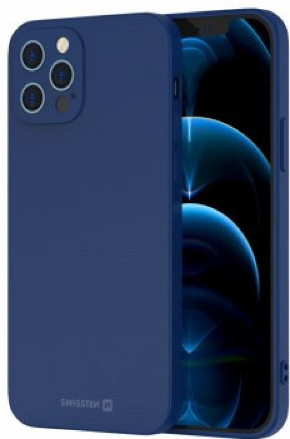 Phone case Swissten Soft Joy Apple iPhone 16 Plus Blue (34500382)