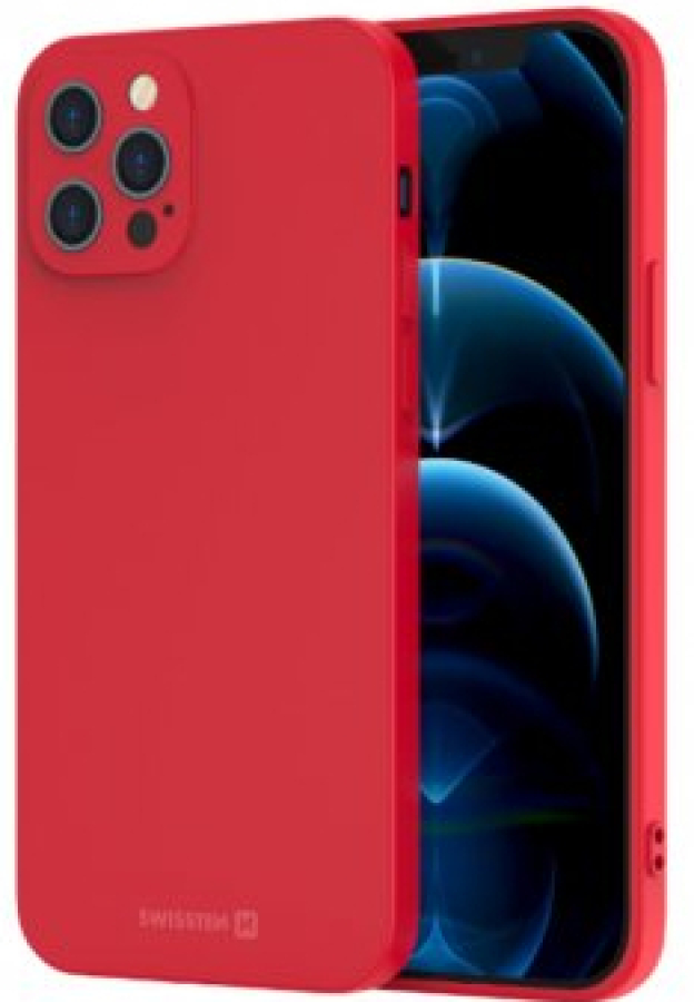 Maciņš telefonam Swissten Soft Joy Apple iPhone 16 Plus Red (34500386)