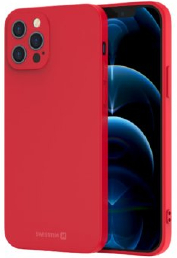 Phone case Swissten Soft Joy Apple iPhone 16 Red (34500385)