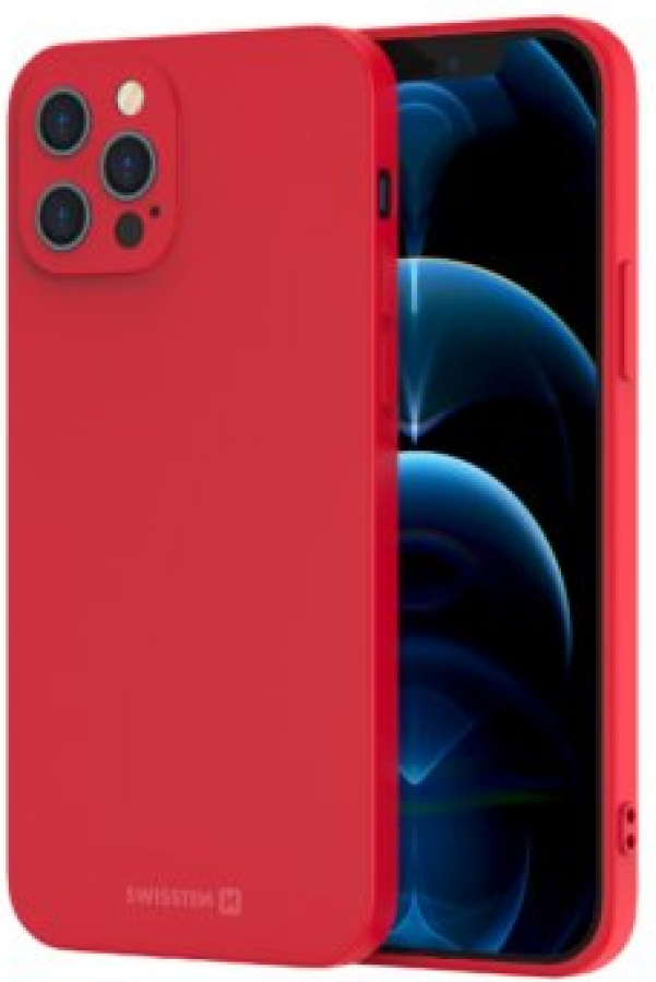Phone case  Swissten Soft Joy Apple iPhone 16 Pro Max Red (34500388)