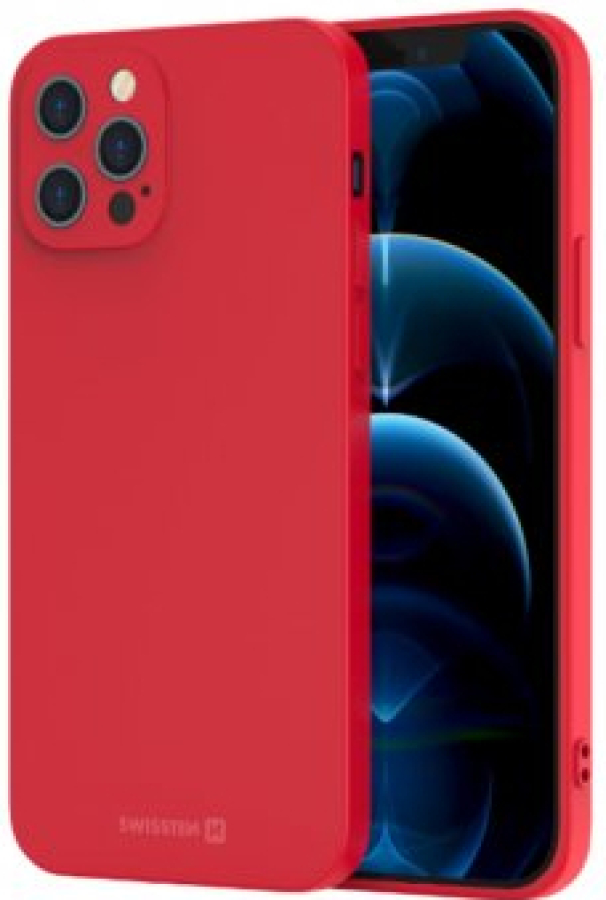 Maciņš telefonam Swissten Soft Joy Apple iPhone 16 Pro Red (34500387)