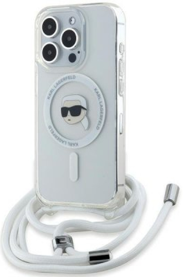 Maciņš telefonam Karl Lagerfeld Apple iPhone 15 Pro Max (KLHMP15LHCKHNT)