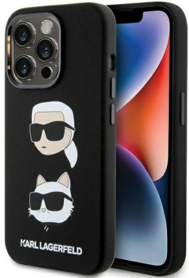 Phone case Karl Lagerfeld Apple iPhone 15 Pro Max Black (KLHCP15XSDHKCNK)