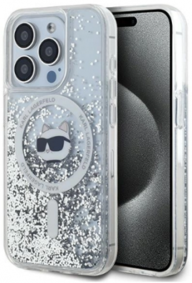Case for phone Karl Lagerfeld Apple iPhone 15 Pro (KLHMP15LLGCHSGH)