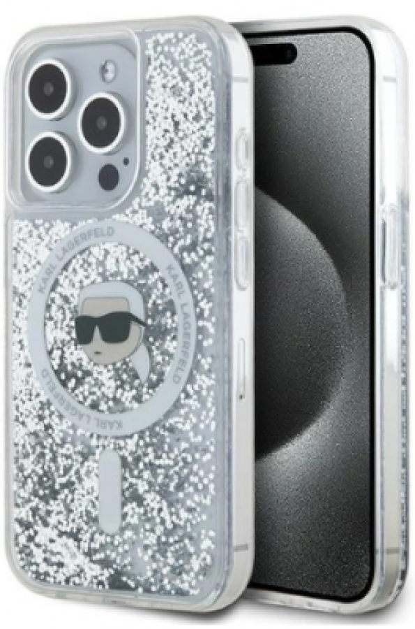 Case for phone Karl Lagerfeld Apple iPhone 15 Pro (KLHMP15LLGKISGH)