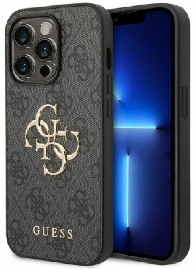 Maciņš telefonam Guess Apple iPhone 15 Pro Black (GUHCP15L4GMGGR)