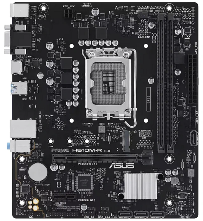Motherboard Asus Prime H610M-R-SI (90MB1GL0-M0ECY0)