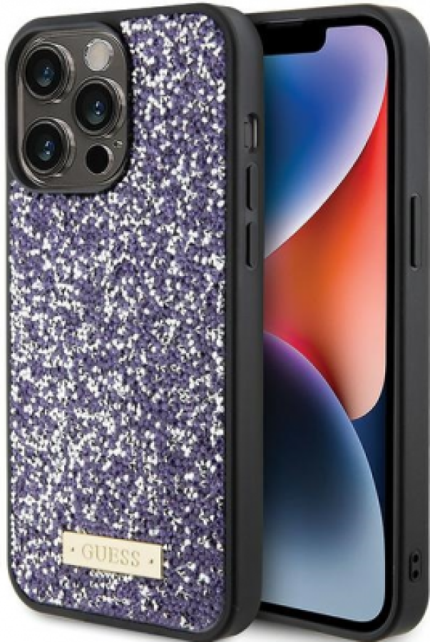 Case for Guess Apple iPhone 15 Pro Purple (GUHCP15LPFGSBSP)