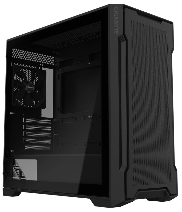 Datora korpuss GIGABYTE C102 GLASS melns (GB-C102G)