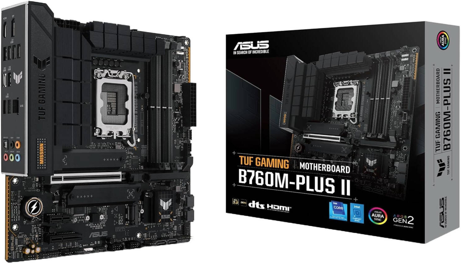 Pamatplate Asus TUF GAMING B760M-PLUS II (90MB1HD0-M0EAY0)