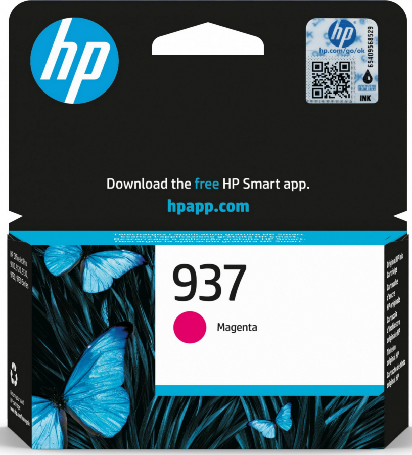 Ink cartridge HP 937 Magenta (4S6W3NE)