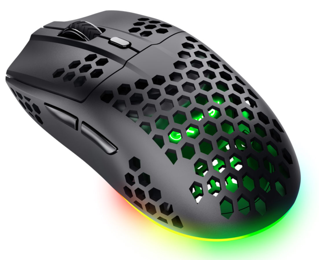Datorpele Trust GXT929 Helox WRL Black Lightwieght (25307)
