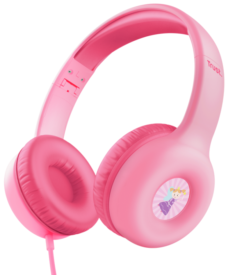 Austiņas Trust NOUNA Kids Pink (25277)