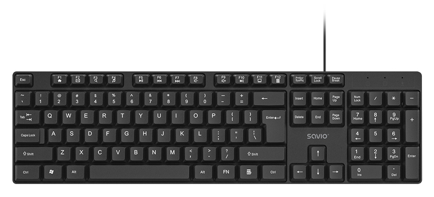 Klaviatūra Savio KB-01 (KB-01)
