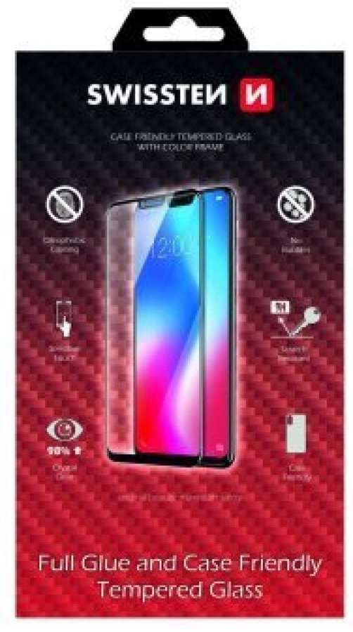 Ekrāna aizsargstikls Swissten Full Face Glass Apple iPhone 16 Plus (54501865)