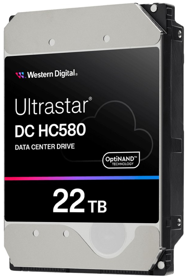 Cietais disks Western Digital Ultrastar DC HC580 22TB (0F62785)