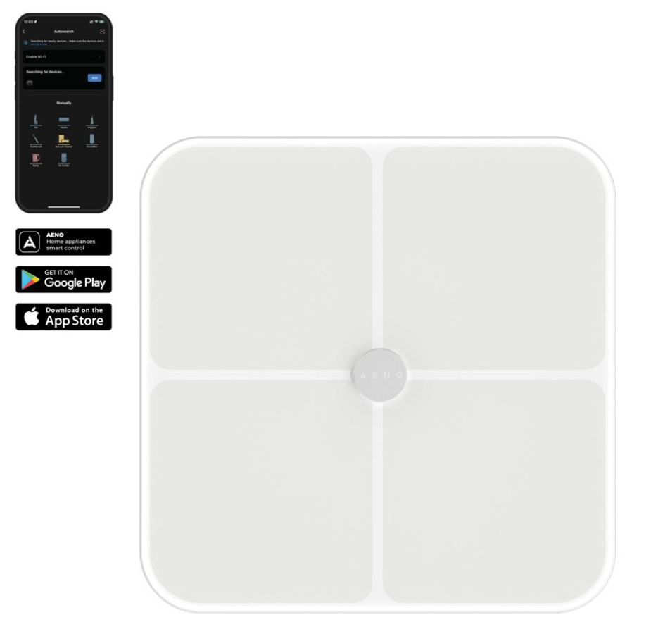 Body scales AENO ABS0001S (ABS0001S)