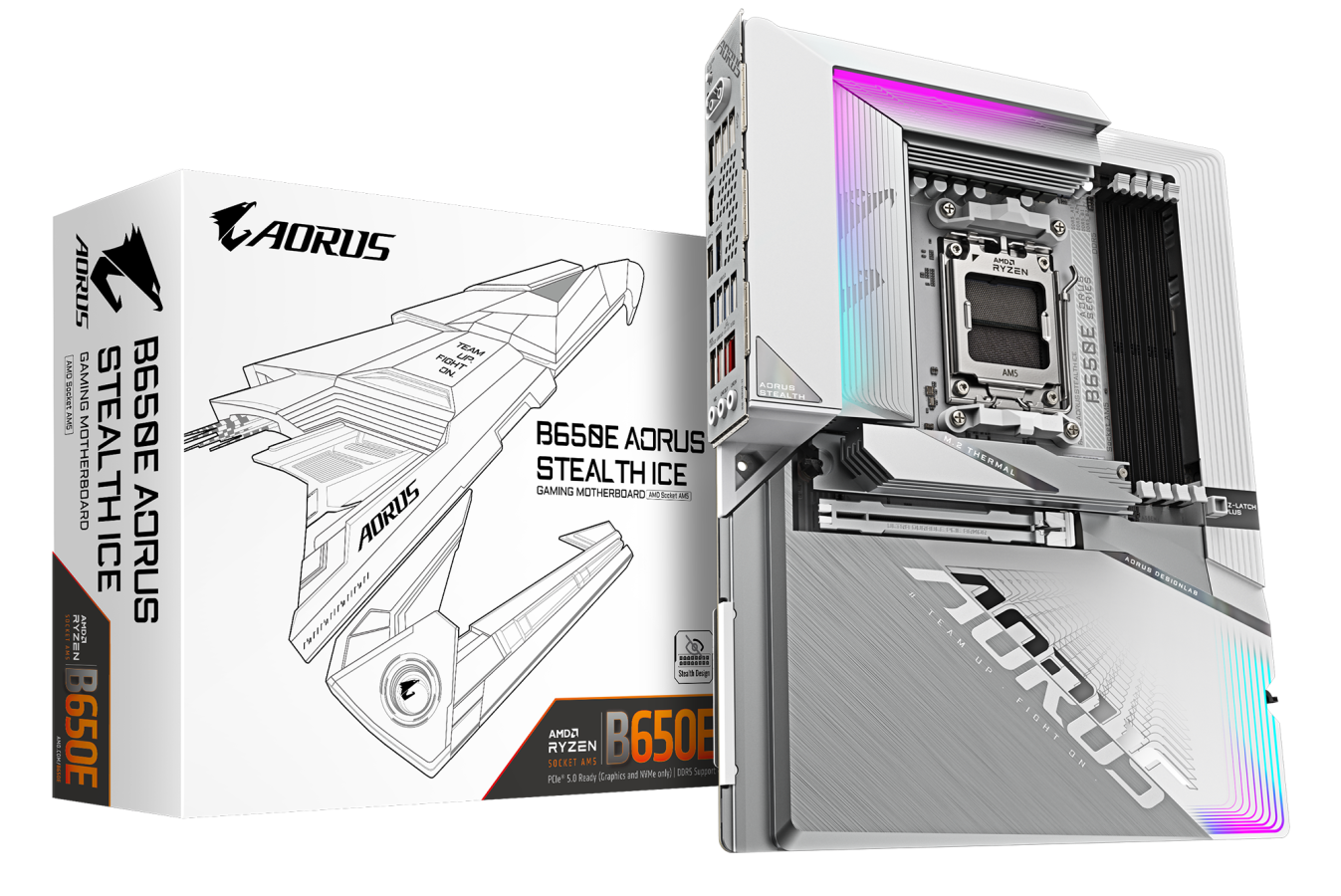 Pamatplate Gigabyte B650E AORUS STEALTH ICE (B650E A STEALTH ICE)