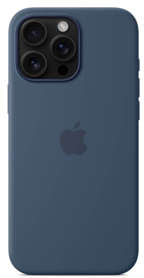 Maciņš telefonam Apple iPhone 16 Pro Silicone Case with MagSafe Denim (MYYK3ZM/A)