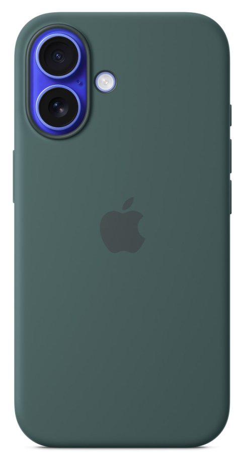 Maciņš telefonam Apple iPhone 16 Silicone Case with MagSafe Lake Green (MYY83ZM/A)
