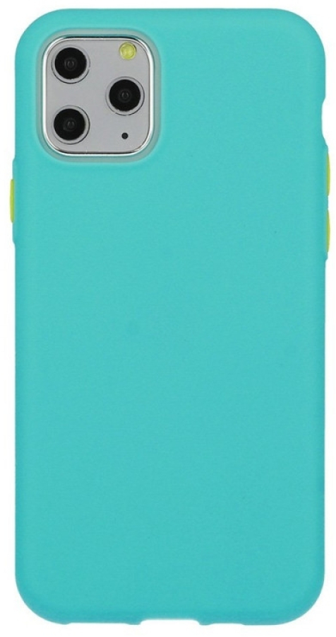 Maciņš telefonam Mocco Soft Cream Silicone Back Case iPhone 12 Pro Max Green (MO-SC-AP-IPH-12PRMAX-GR)