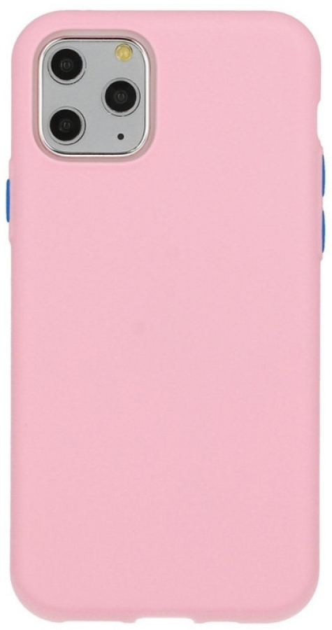 Maciņš telefonam Mocco Soft Cream Silicone Back Case Galaxy A42 5G Light Pink (MO-SC-SA-A42-LI-PK)
