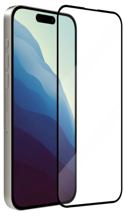 Aizsargstikls telefonam Vmax 9D Full Face for iPhone 16 Plus (VMAX-TG-9DFF-IPH-16PL)