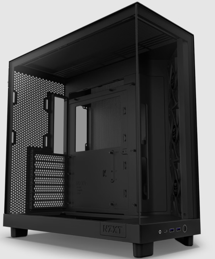 Datora korpuss NZXT H6 Flow Matte Black (CC-H61FB-01)