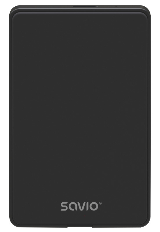 Kastīte cietajam diskam Savio 2.5" HDD/SSD SATA USB 2.0 (AK-73)