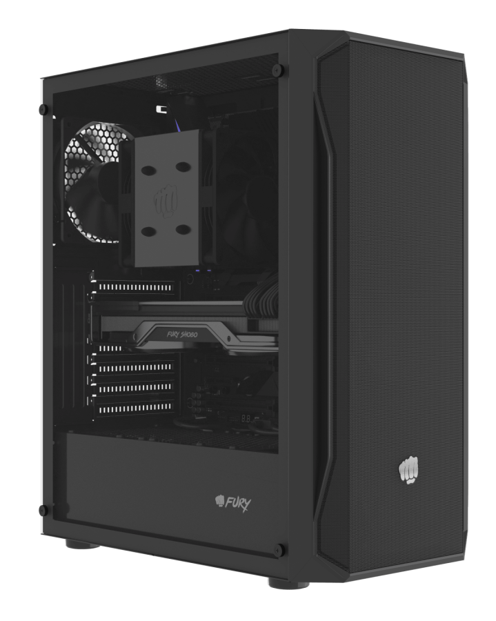 Computer case Fury Shobo SH4F Black (NFO-2152)