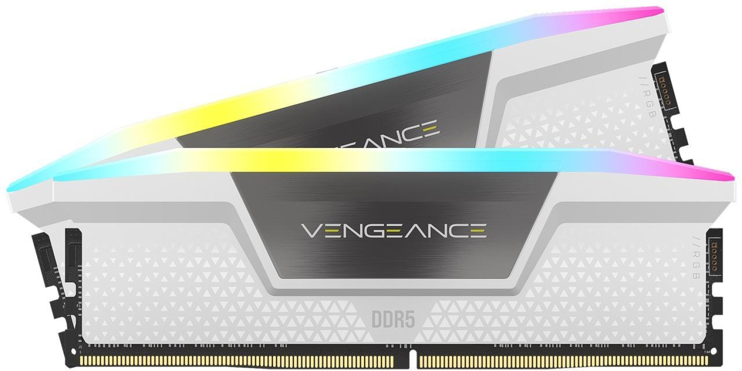 RAM Corsair Vengeance RGB 32GB White (CMH32GX5M2B6000C30W)