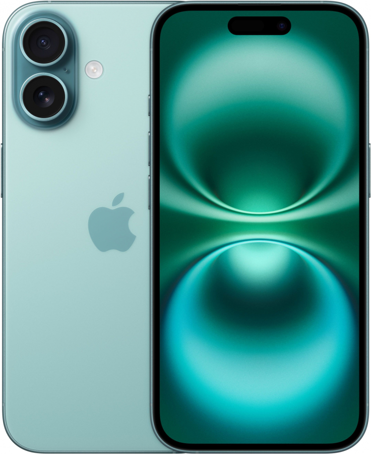 Smartphone Apple iPhone 16 128GB Teal (MYED3HX/A)