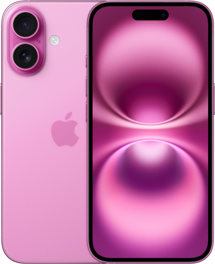 Smartphone Apple iPhone 16 128GB Pink (MYEA3HX/A)