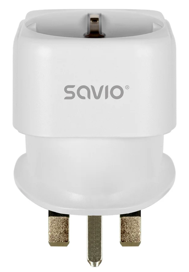 Power adapter SAVIO Travel adapter EU socket – UK plug (AP-04)