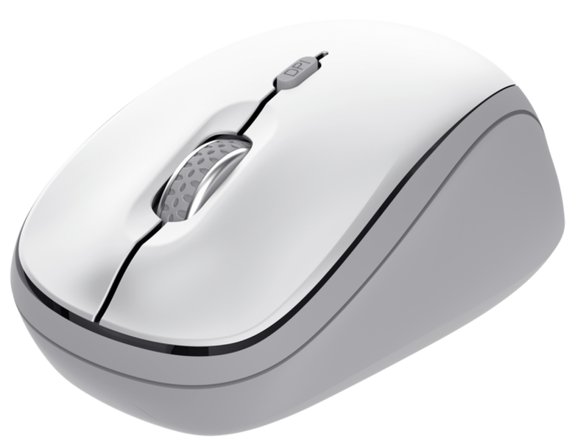 Datorpele Trust Yvi+ White Multi-Device (25454)