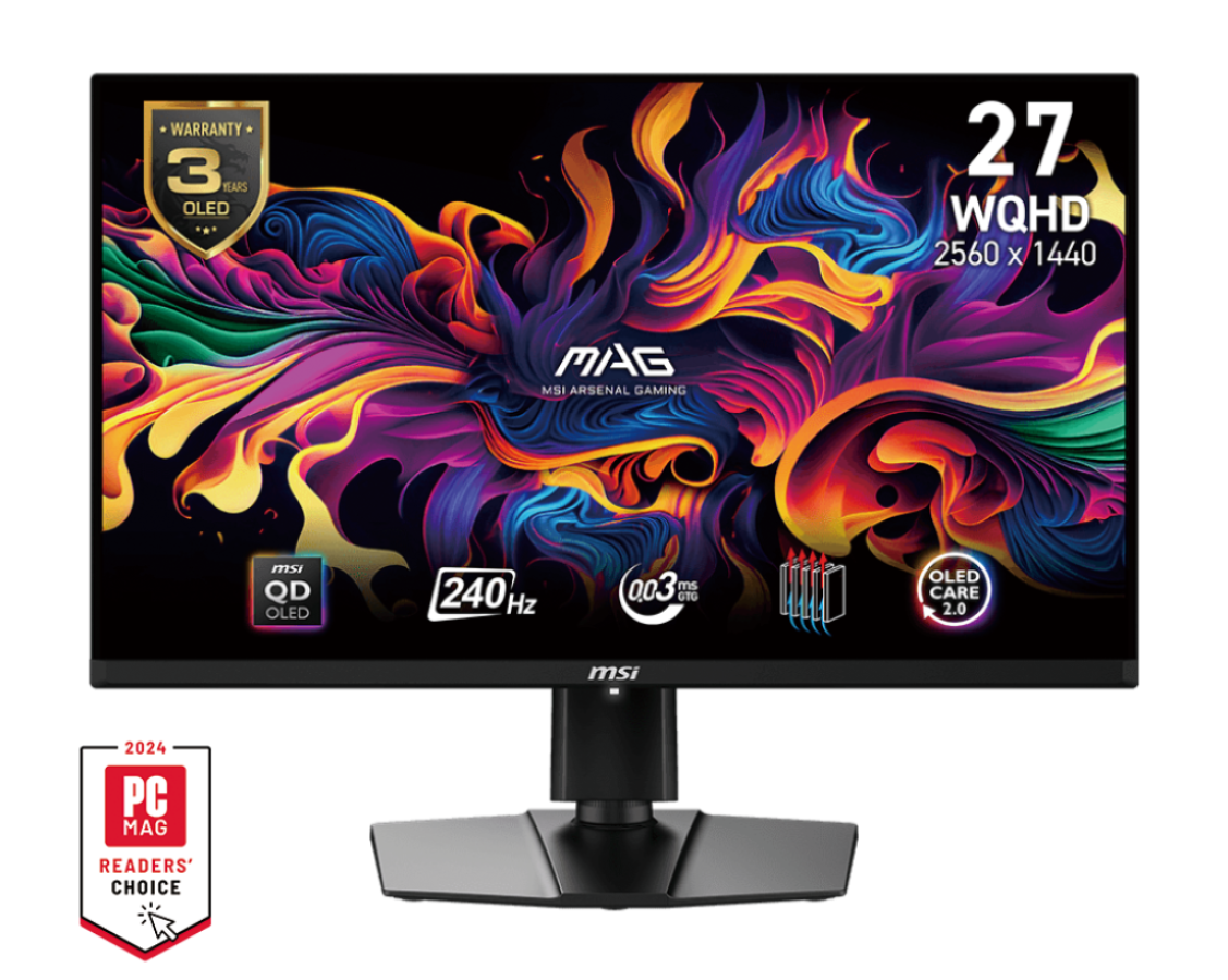 Monitors MSI MAG 271QPX QD-OLED E2 (MAG271QPXQD-OLEDE2)