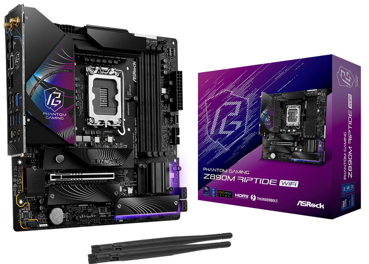 Pamatplate ASRock Z890M Riptide WiFi (Z890M RIPTIDE WIFI)