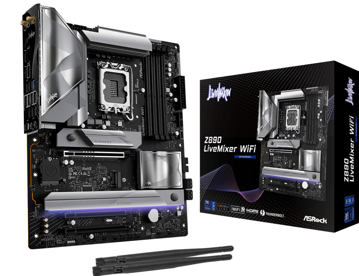 Pamatplate ASRock Z890 LIVEMIXER WIFI ATX (Z890 LIVEMIXER WIFI)