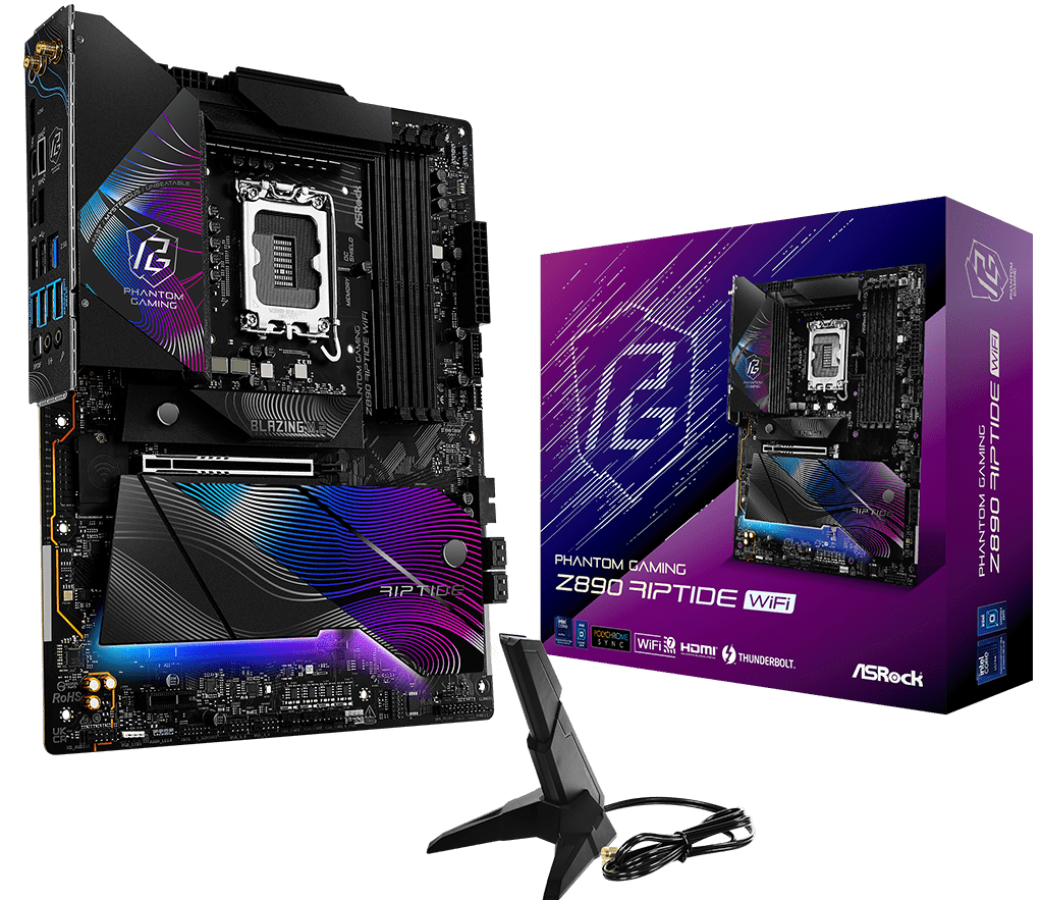 Pamatplate ASRock Z890 RIPTIDE WIFI ATX (Z890 RIPTIDE WIFI)